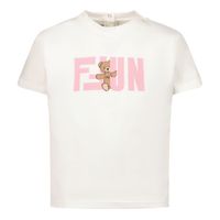 Picture of Fendi BUI033 ST8 baby shirt pink