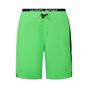 Boss J24651 kinder zwemkleding fluor groen Afbeelding van Boss J24651 kinder zwemkleding fluor groen