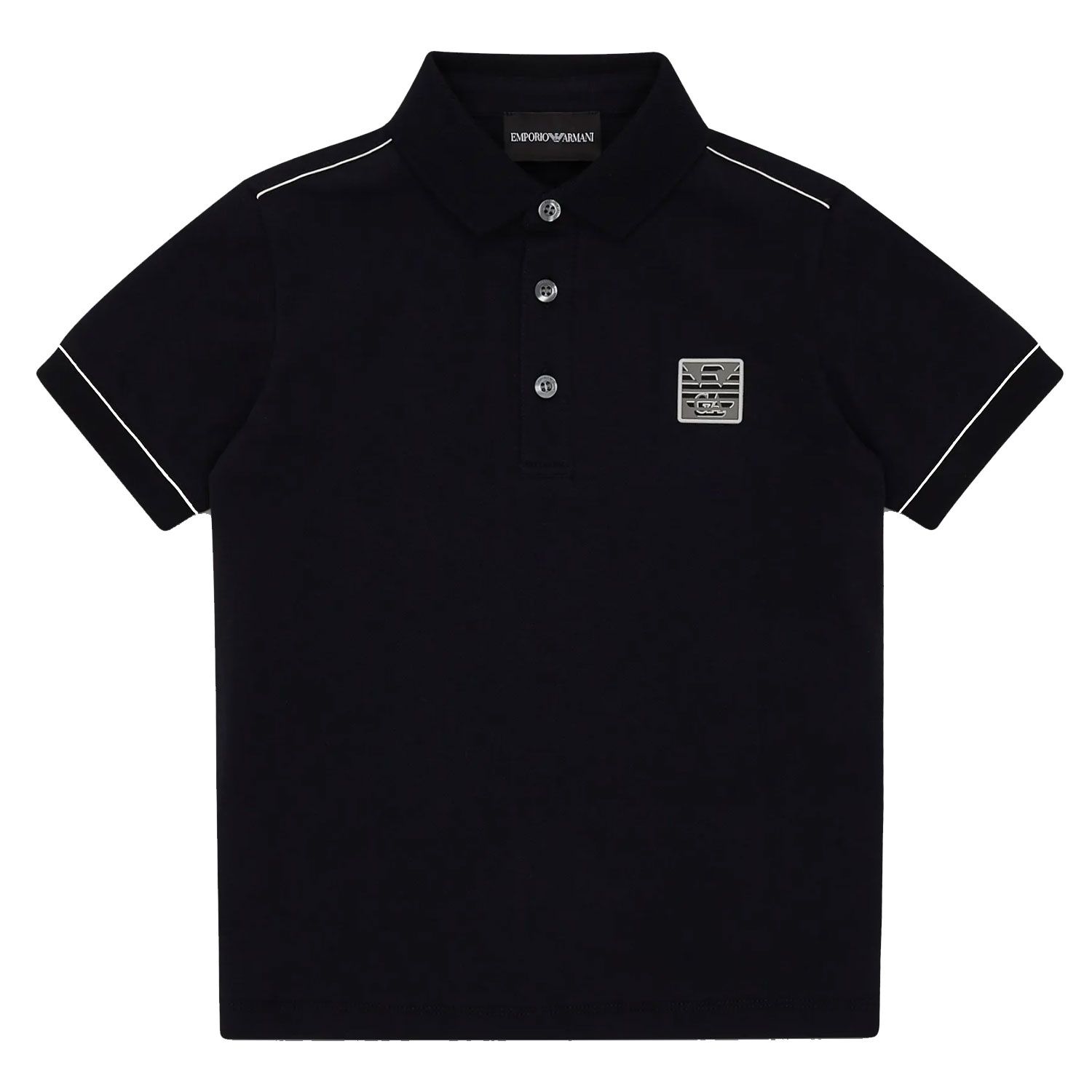 Picture of Armani 3LHFJ6 baby poloshirt navy