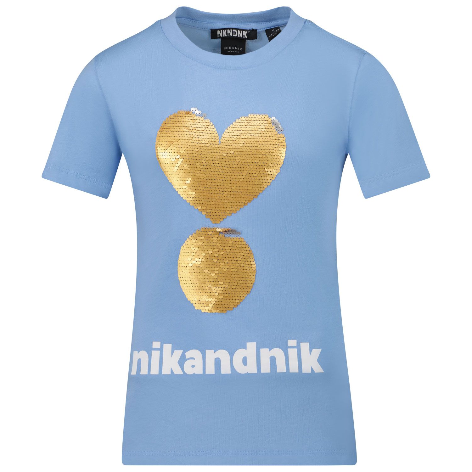 Picture of NIK&NIK G8957 kids t-shirt light blue