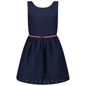 Tommy Hilfiger KG0KG05835 Babykleid Marine Bild von Tommy Hilfiger KG0KG05835 Babykleid Marine