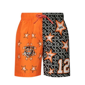 Dolce & Gabbana L1J818/G7WPS kinder zwemkleding grijs/oranje Afbeelding van Dolce & Gabbana L1J818/G7WPS kinder zwemkleding grijs/oranje