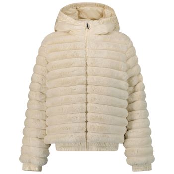 Moncler 9541A000155964D Kindermantel Creme Bild von Moncler 9541A000155964D Kindermantel Creme