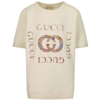 Gucci 647872 kindertrui wit Afbeelding van Gucci 647872 kindertrui wit
