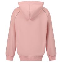 Picture of Moschino HUF05Q kids sweater light pink