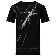 Afbeelding van Givenchy H25328 kinder t-shirt zwart