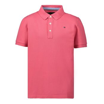 Tommy Hilfiger KB0KB05653B baby polo roze Afbeelding van Tommy Hilfiger KB0KB05653B baby polo roze