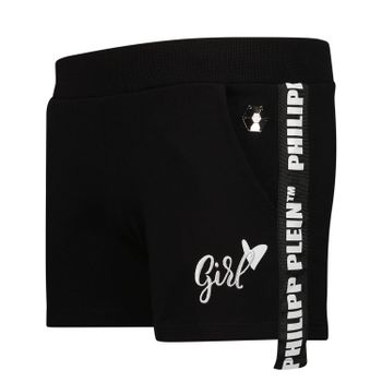 Philipp Plein GJT0369 kinder shorts zwart Afbeelding van Philipp Plein GJT0369 kinder shorts zwart