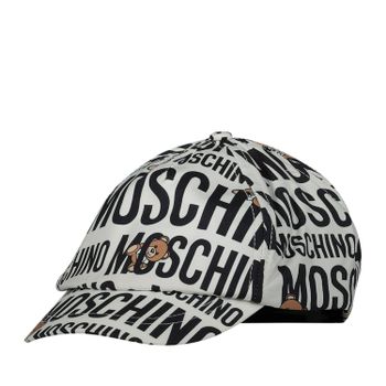 Moschino HVX00W kinderpet wit Afbeelding van Moschino HVX00W kinderpet wit