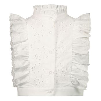 Lapin 211E2424 baby blouse wit Afbeelding van Lapin 211E2424 baby blouse wit