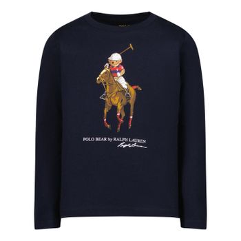 Ralph Lauren 854217 kinder t-shirt navy Afbeelding van Ralph Lauren 854217 kinder t-shirt navy