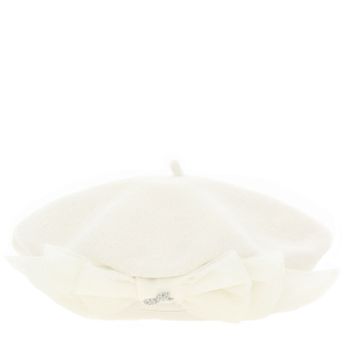 MonnaLisa 170004 kinderhoed off white Afbeelding van MonnaLisa 170004 kinderhoed off white