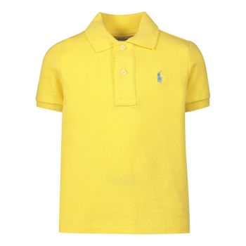 Ralph Lauren 320703632 baby polo geel Afbeelding van Ralph Lauren 320703632 baby polo geel