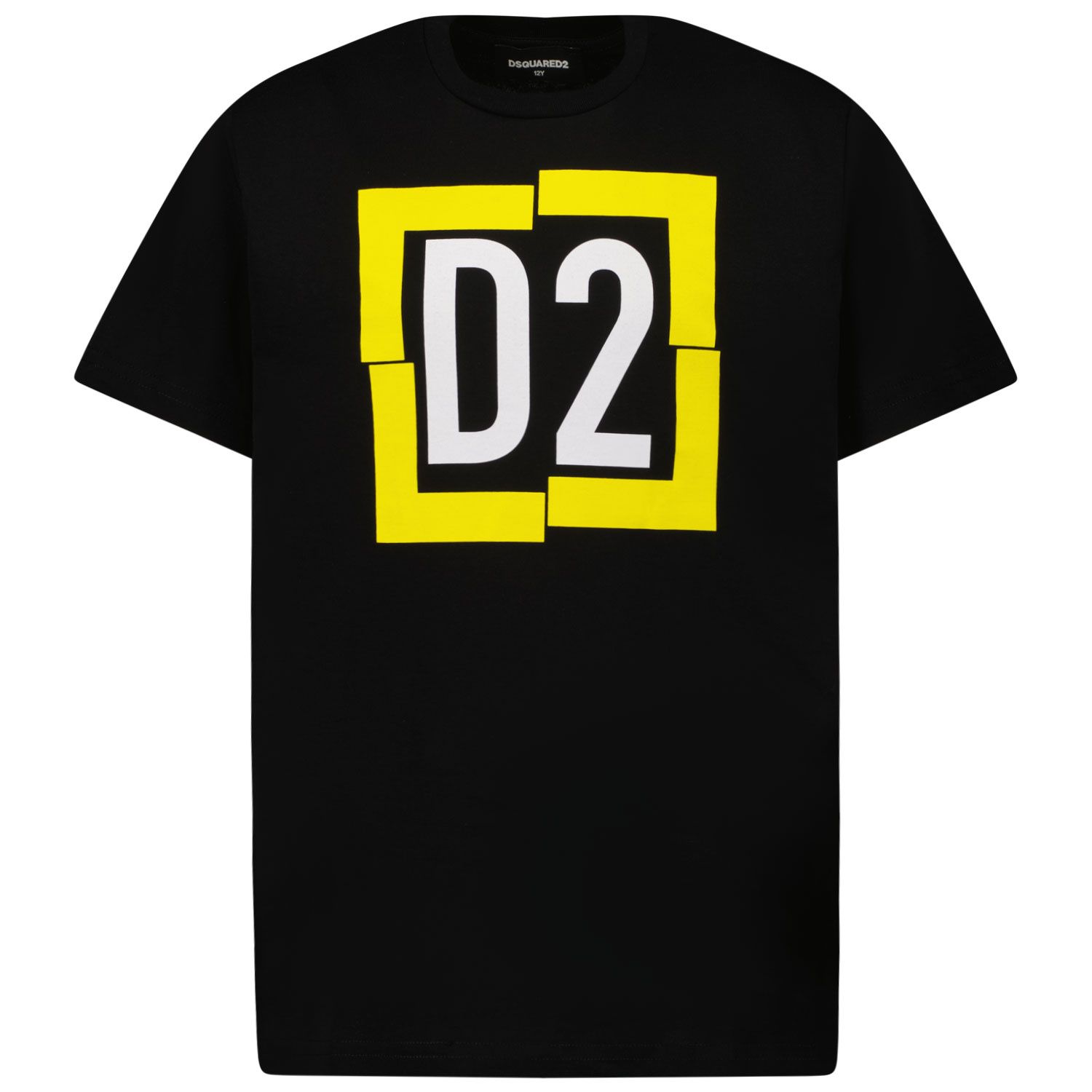 Picture of Dsquared2 DQ0799 kids t-shirt black