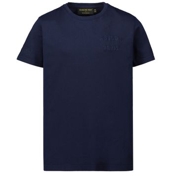 In Gold We Trust THE PUSHA KIDS kinder t-shirt navy Afbeelding van In Gold We Trust THE PUSHA KIDS kinder t-shirt navy