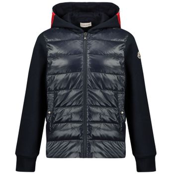 Moncler 8G50320 Kinderpullover Marine Bild von Moncler 8G50320 Kinderpullover Marine