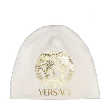 Afbeelding van Versace 1A00237 babymutsje wit
