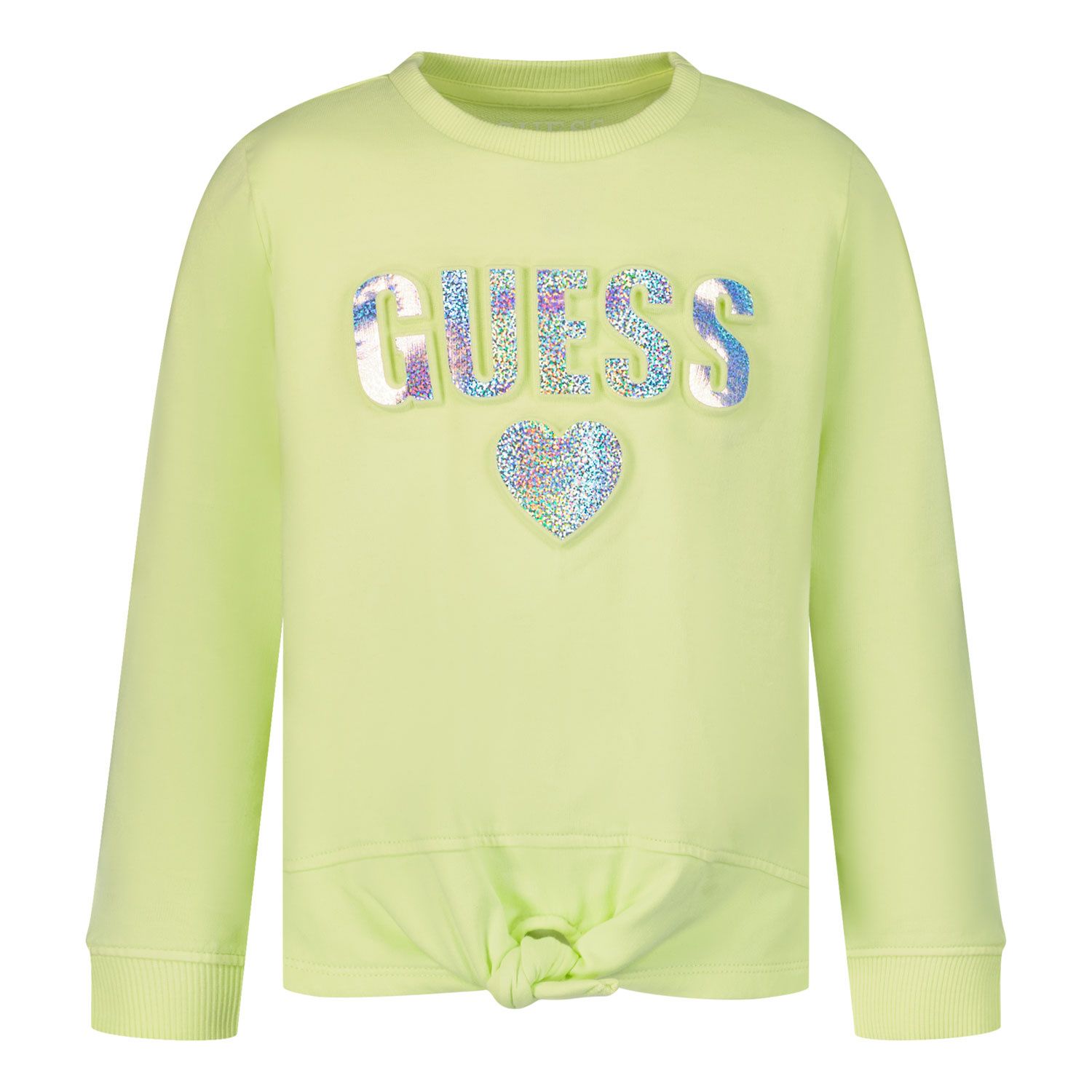 Picture of Guess K2GQ00 kids sweater lime