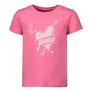Guess K02I02B baby t-shirt fuchsia Afbeelding van Guess K02I02B baby t-shirt fuchsia