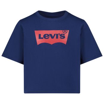 Levi's 220 kinder t-shirt cobalt blauw Afbeelding van Levi's 220 kinder t-shirt cobalt blauw