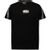 EA7 3LBT57 BJ02Z kinder t-shirt zwart
