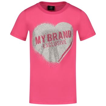 My Brand 001C0007 kinder t-shirt licht roze Afbeelding van My Brand 001C0007 kinder t-shirt licht roze