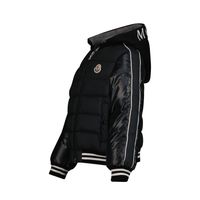 Picture of Moncler 9511A0000554A81 baby coat black