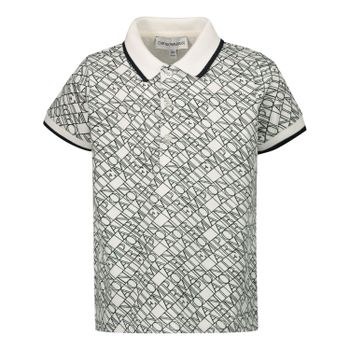 Armani 3KHF01 baby polo off white Afbeelding van Armani 3KHF01 baby polo off white