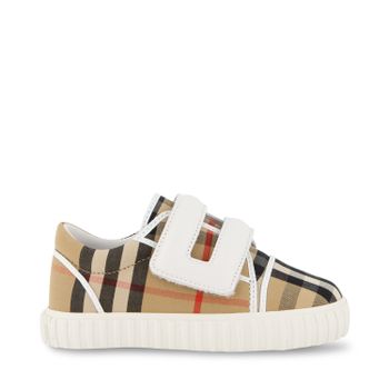Burberry 8049411 kindersneakers beige Afbeelding van Burberry 8049411 kindersneakers beige
