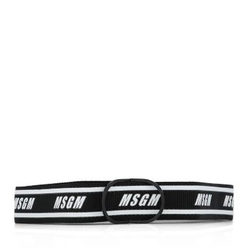 MSGM 22135 kinderriem zwart Afbeelding van MSGM 22135 kinderriem zwart