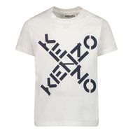 Afbeelding van Kenzo K05395 baby t-shirt off white
