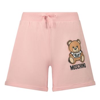 Moschino HDQ007 kinder shorts roze Afbeelding van Moschino HDQ007 kinder shorts roze