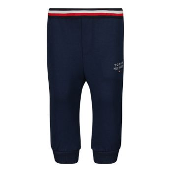 Tommy Hilfiger KN0KN01379 babybroekje navy Afbeelding van Tommy Hilfiger KN0KN01379 babybroekje navy