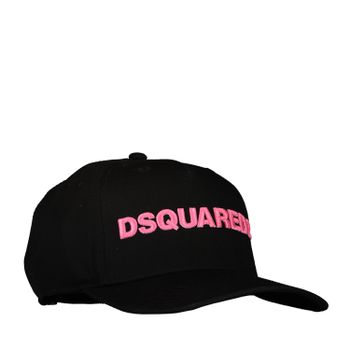 Dsquared2 DQ03YM kinderpet fluor roze Afbeelding van Dsquared2 DQ03YM kinderpet fluor roze