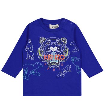 Kenzo K05427 Baby-T-Shirt Kobaltblau Bild von Kenzo K05427 Baby-T-Shirt Kobaltblau