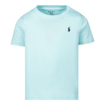 Ralph Lauren 320703638 baby t-shirt turquoise Afbeelding van Ralph Lauren 320703638 baby t-shirt turquoise