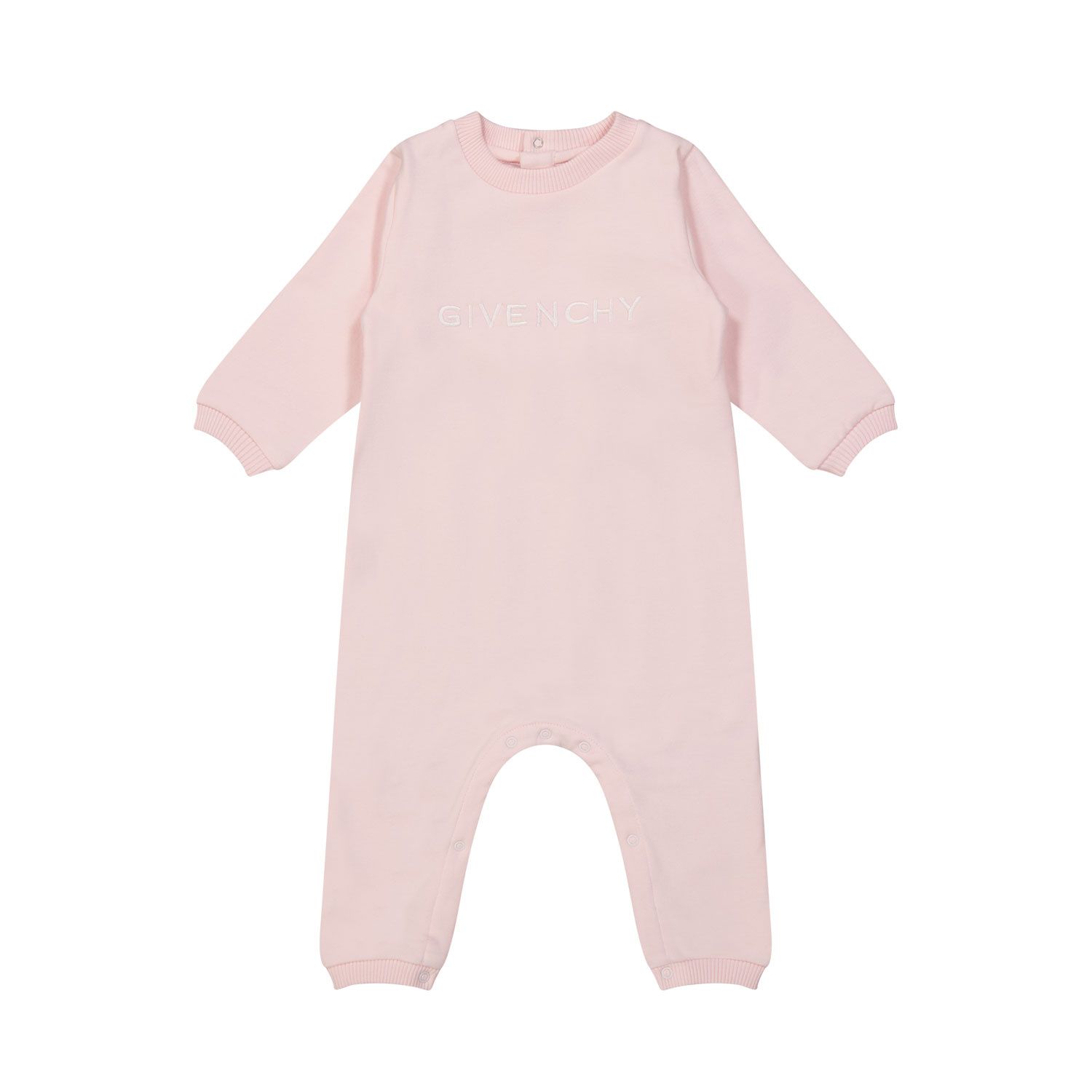 Picture of Givenchy H94067 baby playsuit light pink