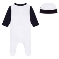 Picture of Boss J98359 baby playsuit white