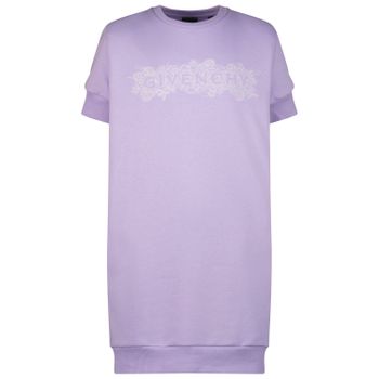 Givenchy H12214 kinderjurk lila Afbeelding van Givenchy H12214 kinderjurk lila