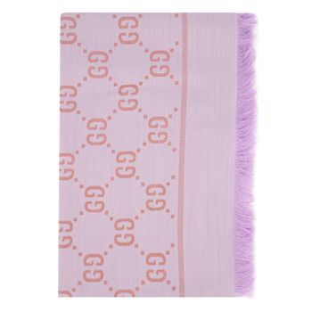 Gucci 574742 Kinderschal Lila Bild von Gucci 574742 Kinderschal Lila