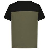 Afbeelding van Calvin Klein IB0IB00998 kinder t-shirt zwart/army
