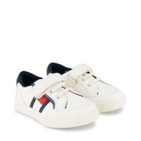 Picture of Tommy Hilfiger 32038 kids sneakers white