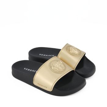 Versace YHX00012 kinderslippers goud Afbeelding van Versace YHX00012 kinderslippers goud