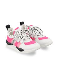 Afbeelding van MSGM 67274 kindersneakers fluor roze