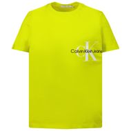 Afbeelding van Calvin Klein IB0IB01220 kinder t-shirt lime