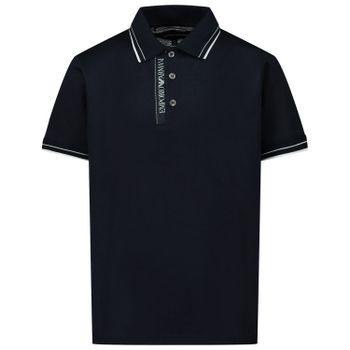 Armani 6H4F79 Kinder-Poloshirt Marine Bild von Armani 6H4F79 Kinder-Poloshirt Marine