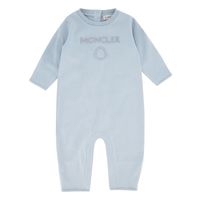 Picture of Moncler 8L00005 baby playsuit grey