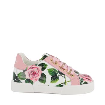 Dolce & Gabbana DN0132 / AJ865 kindersneakers licht roze Afbeelding van Dolce & Gabbana DN0132 / AJ865 kindersneakers licht roze