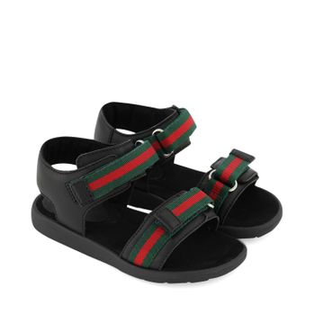 Gucci 257759 kindersandalen zwart Afbeelding van Gucci 257759 kindersandalen zwart