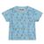Moschino MNM02R Baby-T-Shirt Hellblau